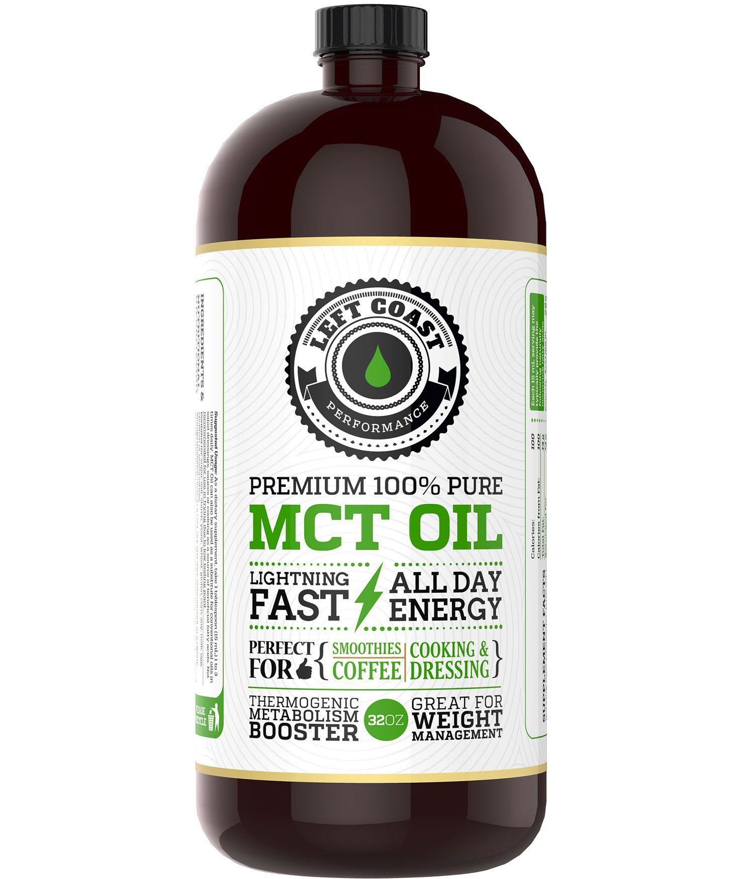 Left Coast Performance Coconut Mct Oil 32 Oz 13 71NwLKhXLSL