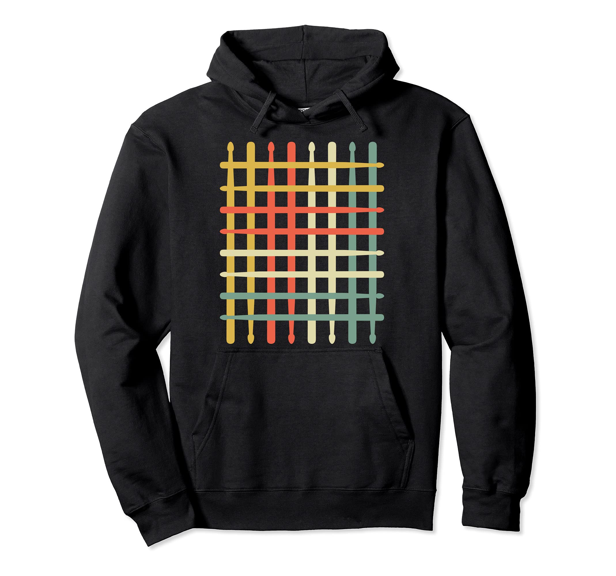 Drumsticks Drums Player Percussion Musician Drummer Drums Pullover Hoodie