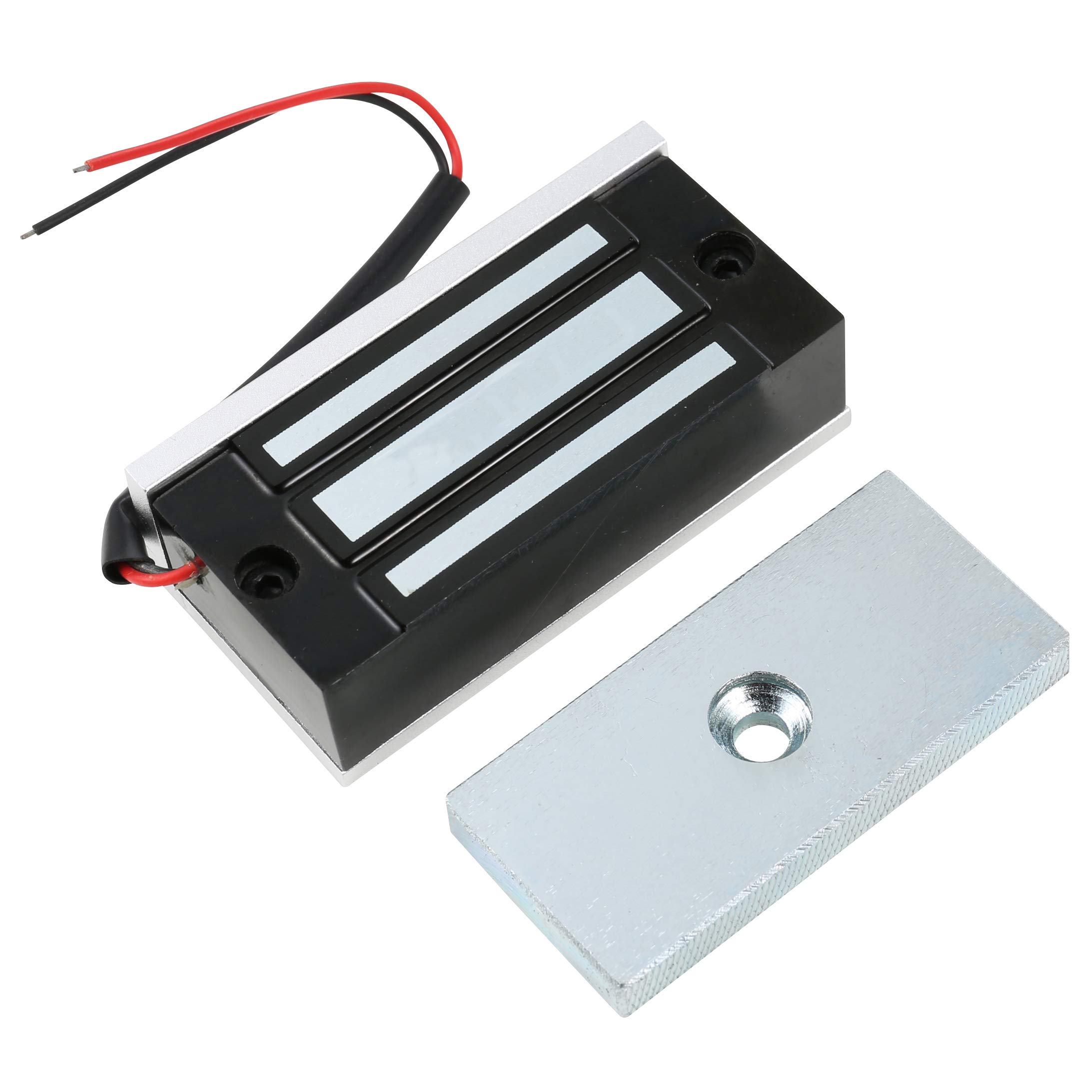 UHPPOTE 60kg Holding Force Mini Electromagnet Lock 12v Fail Safe for Door Acces Control System