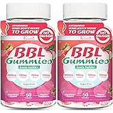 BBL Booty Gummies for Women – Sculpt, Lift & Firm Glutes – Creatine Monohydrate, Vitamins & Herbal BBL Blend - Boost Curves, Energy & Workout Recovery – Vegan, Non-GMO, 120 Cts