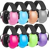 Amylove 8 Pcs Kids Ear Protection Noise Cancelling Headphones Noise Reduction Ear Muffs 27dB Hearing Protection (8 Colors)