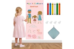 Magnetic Chalkboard Wall Decal for Kids,Upgraded Thickened Magnetic Chalkboard for Wall,Suitable for Home Decoration Wallpape