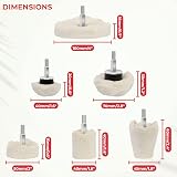 GADLANE Polishing Wheel 6pc Buffing Pads Drill Attachment Kit view 4