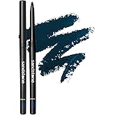Sandstone Scandinavia Waterproof Eyeliner Pencil - Vegan Hypoallergenic for Sensitive Eyes - Smudge Proof - Fragrance Free - Smooth (Blue)