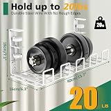 REFLYING No Drill Under Desk Cable Management Tray, Sturdy Metal Wire Organizer view 4