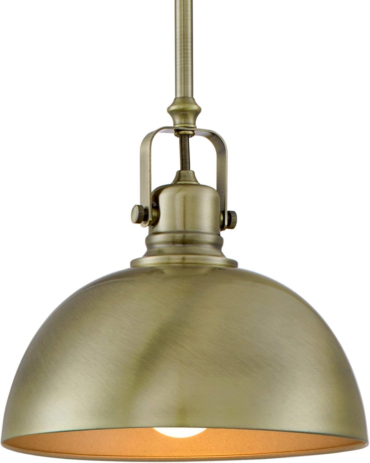 Kira Home Belle 9" Contemporary Industrial 1-Light Pendant Light, Adjustable Length + Shade Swivel Joint, Oil-Rubbed Bronze Finish - - 