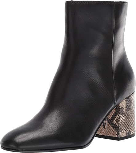 dolce vita black leather booties