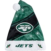 NFL Team Logo High End Holiday Santa Cap Hat