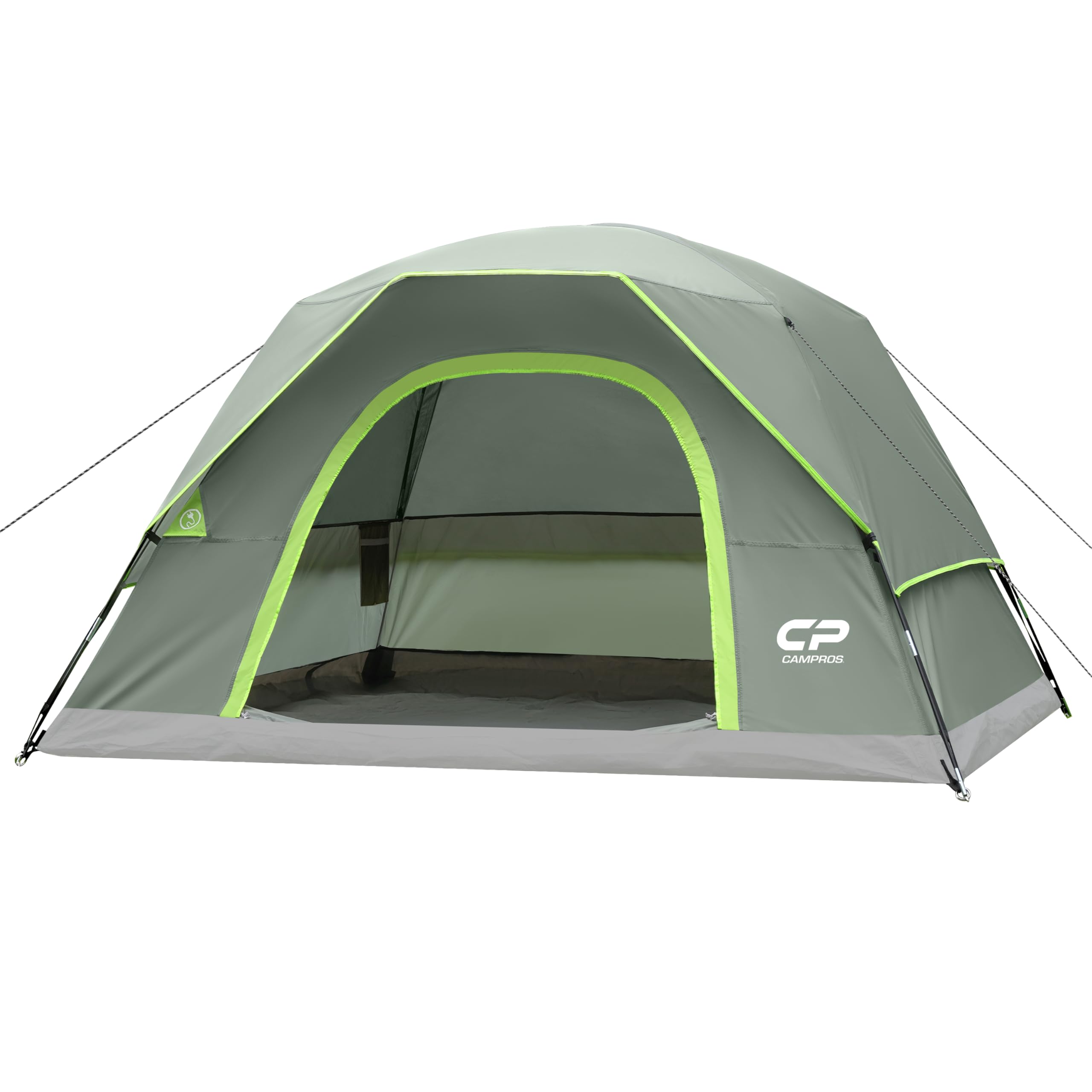 Photo 1 of CAMPROS CP 4 Person Tent, Dome Tents for Camping with Rainfly, Waterproof Camping Tent Easy Set Up, Portable Family Tent with Large Mesh Window & Carry Bag for Outdoor Hiking