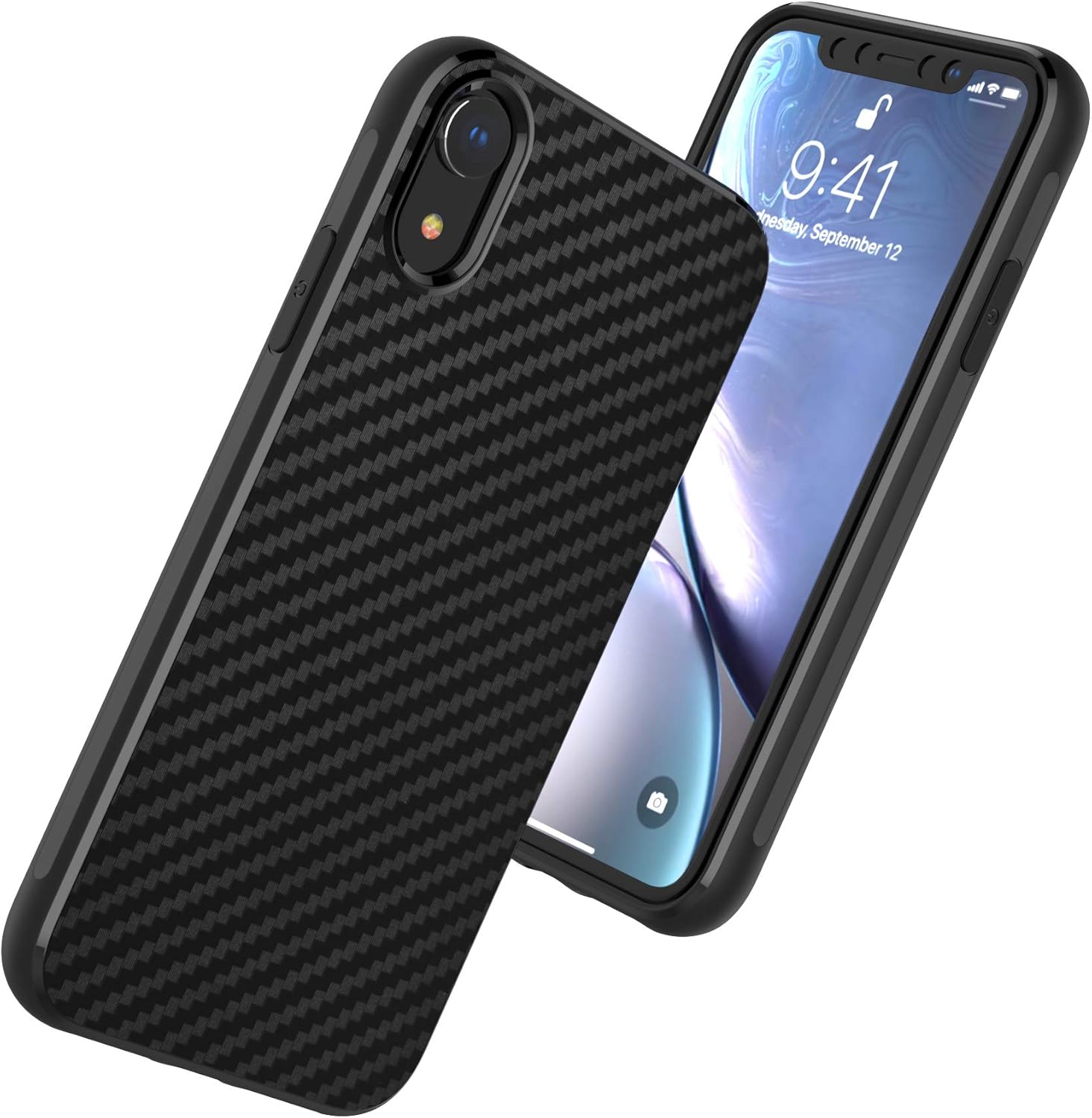 TECHGEAR iPhone XR Case, Flexible Shockproof TPU Slim Amazon.co.uk