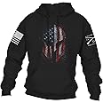 Grunt Style American Spartan 2.0 Unisex Patriotic Pullover Hoodie