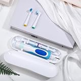 Hemiks Electric Toothbrush Travel Case, Portable Holder for Travel, White view 4