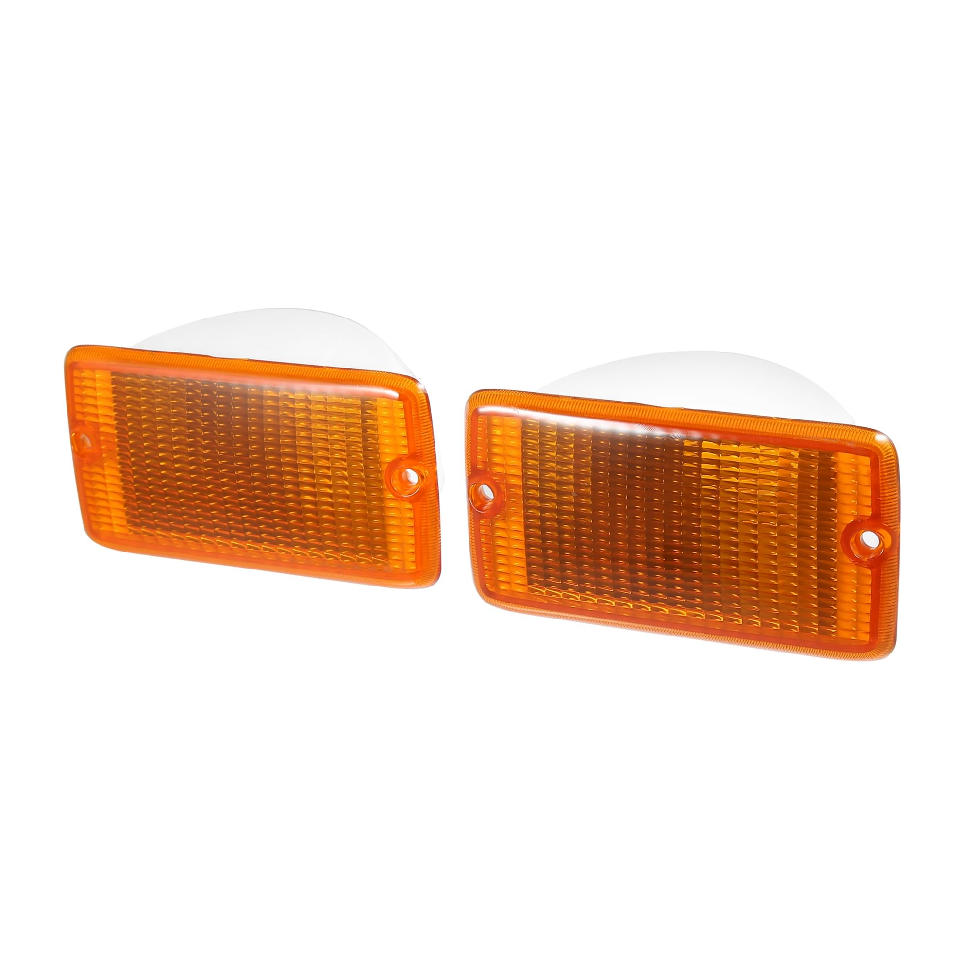 Photo 1 of REPAIROCK 1 Pair Turn Signal Lamp Housing Replace 55157033AA Front Bumper Side Marker Light Cover for Jeep Wrangler 2001-2006 Auto Replacement Parts
