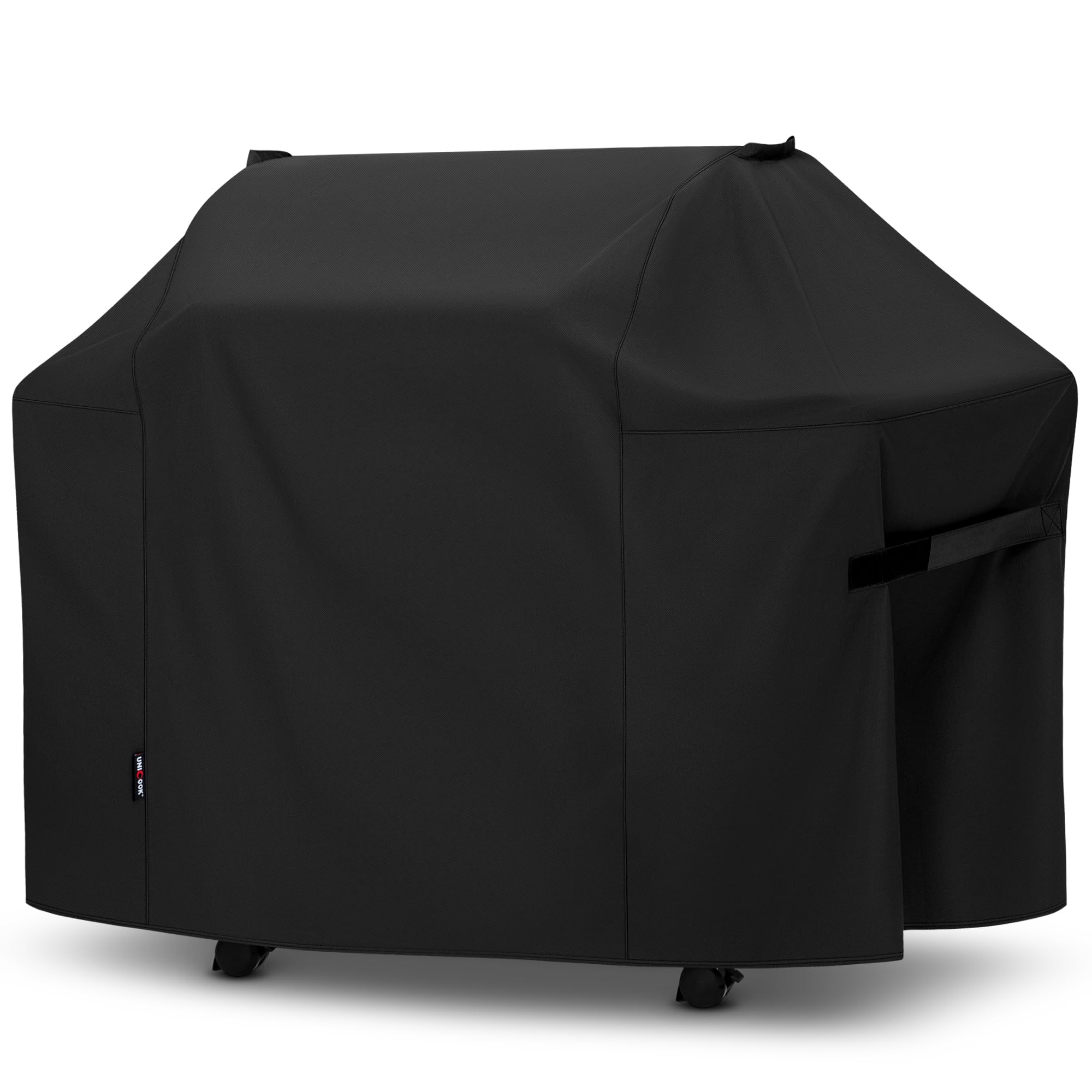 Photo 1 of Unicook Grill Cover Compatible with Weber Summit 400 Series, Heavy Duty Waterproof Outdoor BBQ Cover 64 Inch, All-Season Protection Barbecue Gas Grill Protector, Compared to Weber 7108