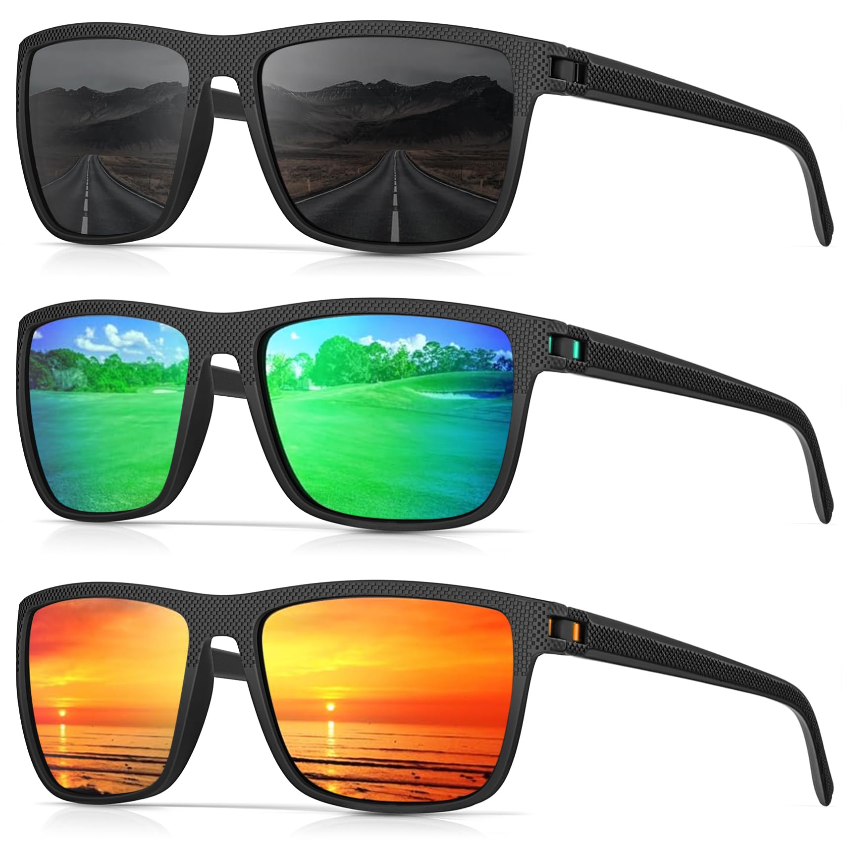 CIFOYA Sunglasses for Men Women Polarized Mens
