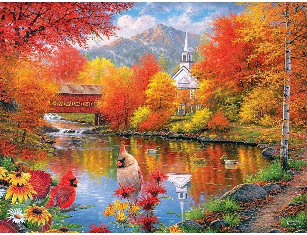 Amazon.com: Autumn Tranquility Collector Art 300 Piece ...