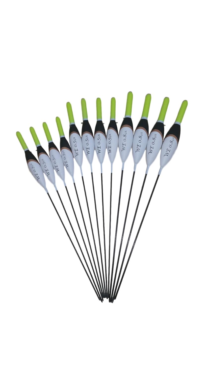 SRG Pole Floats 12 x Assorted Pole Floats (Pack 303Y12) Amazon.co.uk