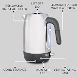 Breville Edge Electric Kettle 1.7 L 3kW Brushed Stainless Glow When Hot VKT192 view 5