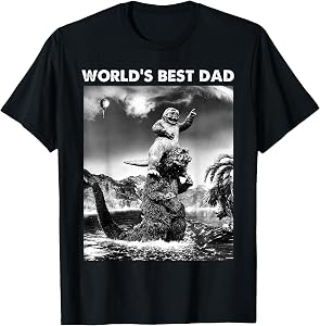 World's Best Dad Dadzilla Monsters Fathers Day Men Gift Tee T-Shirt