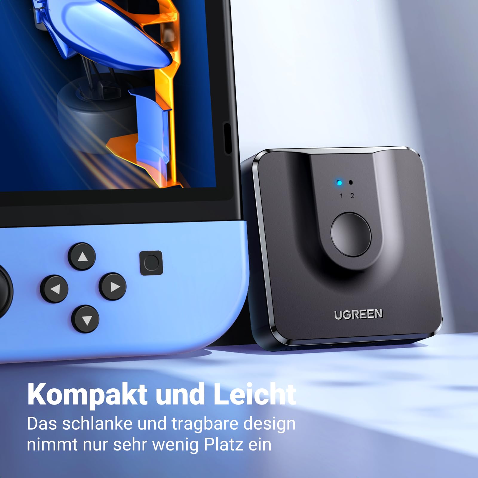 UGREEN HDMI 2.0 Switch 4K@60Hz Bidirektional HDMI Switch Splitter 1 in 2 Out/2 in 1 Out für PS5, PS4, Xbox,TV Box, TV Stick, Switch, Monitor, PC usw 7