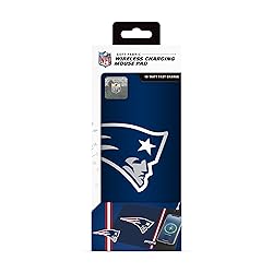 SOAR NFL Wireless Charging Mouse Pad, New England