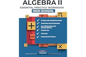 ALGEBRA II ESSENTIAL PRACTICE WORKBOOK : HIGH SCHOOL