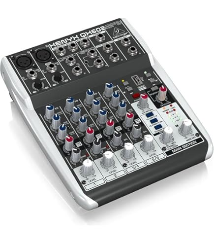 Amazon.com: Behringer XENYX 802S Premium Analog 8-Input Mixer with