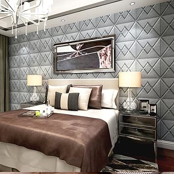 JiaMeng PE Espuma 3D Wallpaper DIY Wall Stickers en Relieve de ...