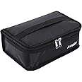 MIER Portable Thermal Insulated Cooler Bag Mini Lunch Bag for Kids, Black