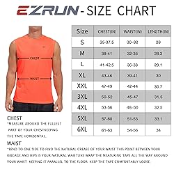 EZRUN Men's Workout Sleeveless Shirts Quick Dry