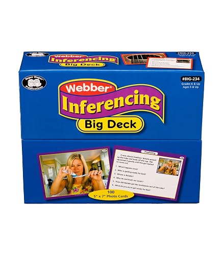 Super Duper Publications | Webber Inferencing Big Photo Flash Cards ...