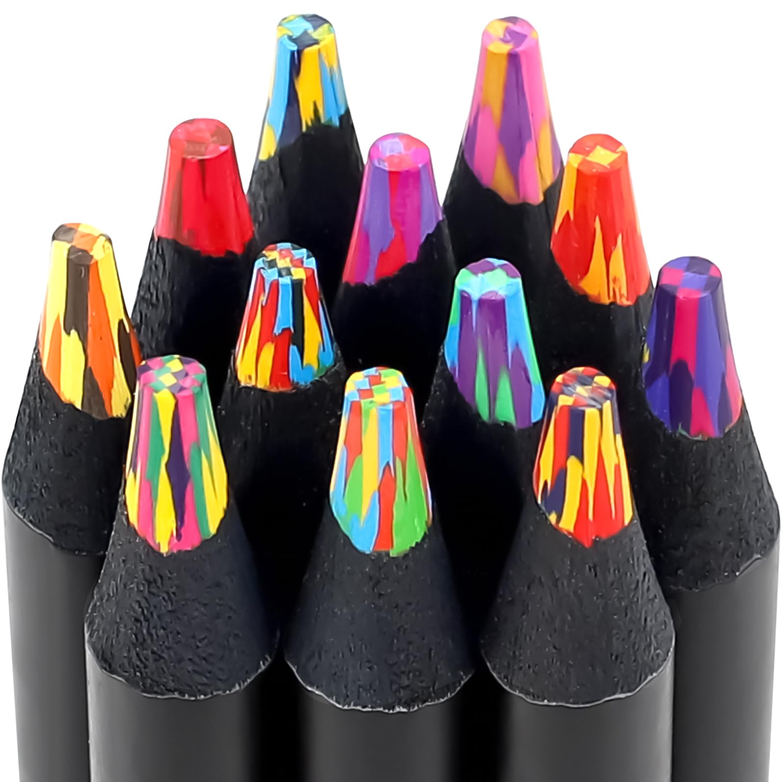 Easter Basket Stuffers Teens,12 Rainbow Colored Pencils Kid,Art Supplies Kids 9-12 Tween Teen Girl Gift Trendy Stuff,Arts Crafts Girl 8-12 Age 4 5 6 7 10 11 Year Old Girls Gifts Birthday Cute Fun Cool