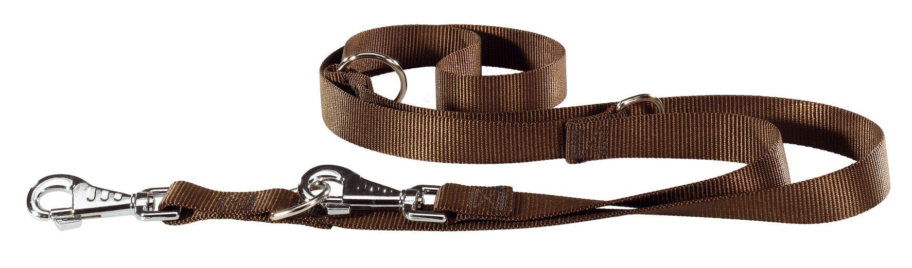 Ferplast Club Ga20/200 Dog Lead, 20 mm x 120-200 cm, Brown