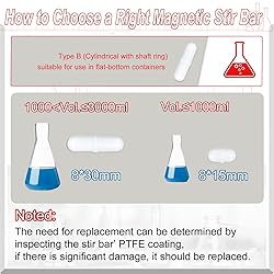 Magnetic Stir Bars with Magnetic Retriever Set, Lab