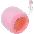 PhantAccy Pop Filter/Windscreen for Blue Yeti and Yeti Pro Microphones, Foam Mic Cover for Filtering Plosives and Hissing Noise