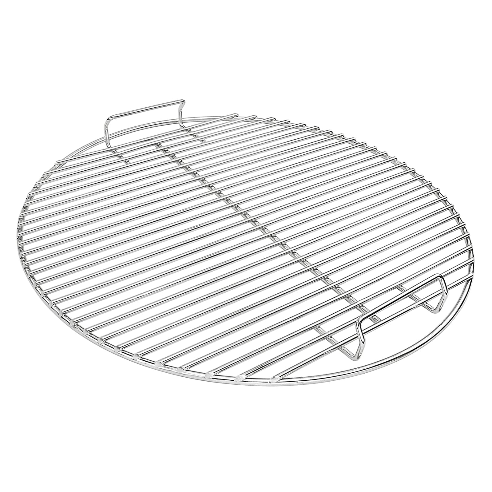 GFTIME 44.5cm Round Cooking Grate 7432 for Weber 47cm Charcoal Grills, Weber One-Touch, Bar-B-Kettle, Smokey Mountain Cooker Smoker, Pit Boss, Louisiana, Char-Broil, Jumbo Joe, Large Big Green Egg