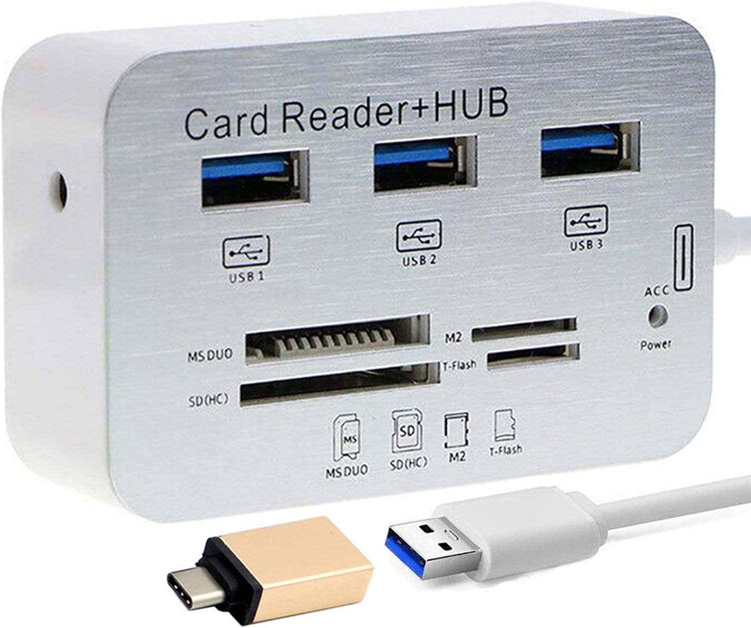 Memory Card Reader for Camera 3port USB A Amazon.co.uk Electronics