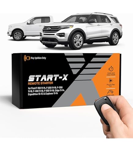 Amazon.com: Start-X Remote Start Kit for Ford F-150/250/350