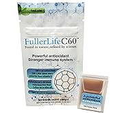 Carbon 60 Antioxidant Dissolvable Strips | Immunity Booster | Pure 99.99% C60 Solvent Free | Not C60 in Olive Oil | Fully Dissolved & Dispersed Solubilized C60