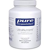 Pure Encapsulations UltraNutrient - Minerals & Multivitamins - Supports Liver & Heart Health* - Supplement for Antioxidants - with Vitamin C, CoQ10 & More - Gluten Free - 360 Capsules