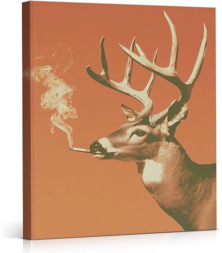 will cigarette smoke scare deer off Smoking and deer hunting Funny Buck Smoking a Cigarette