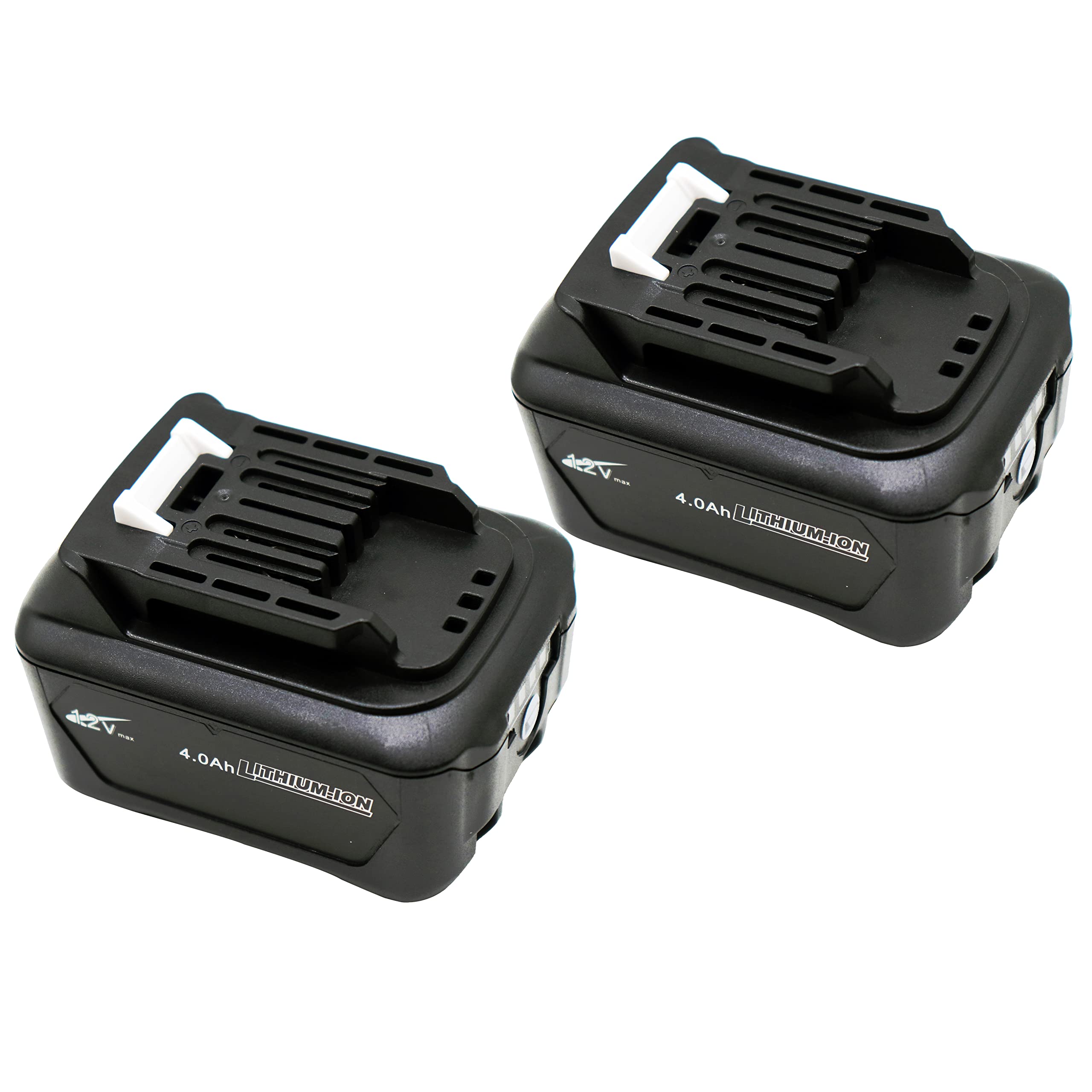 GOLEMON® 2PCS 12V 4.0 Ah BL1041B / BL1040B Battery compatibel with Makita BL1016 BL1015 BL1021B BL1020B CXT Batteries