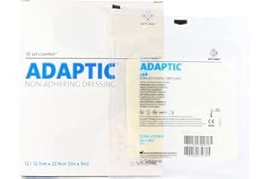 SYSTAGENIX ADAPTIC Non-adhering Dressing 5" x 9" Box: 12 (1)