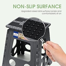 ACKO Folding Step Stool Foldable 16 Inch Stools for