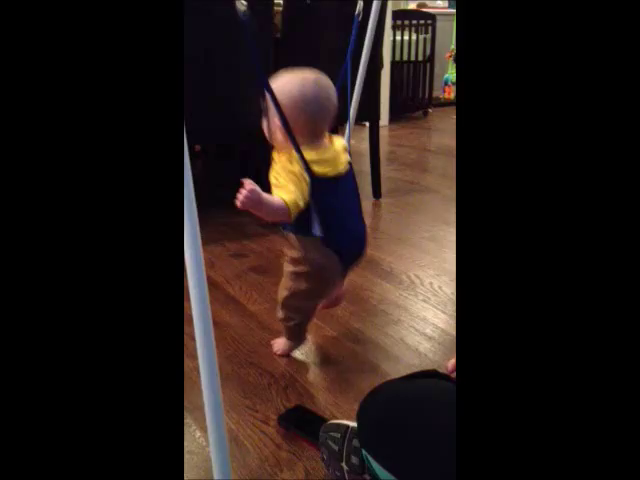 diy jolly jumper stand