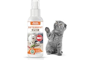 LAORICI Cat Deterrent Spray - Effective No Chew Spray for Dog & Cat to Stop Chewing for Behavior Training, Prevent Cats Scratching Furniture, Sofas, Curtains & Plants, Indoor & Outdoor Use (50ml)