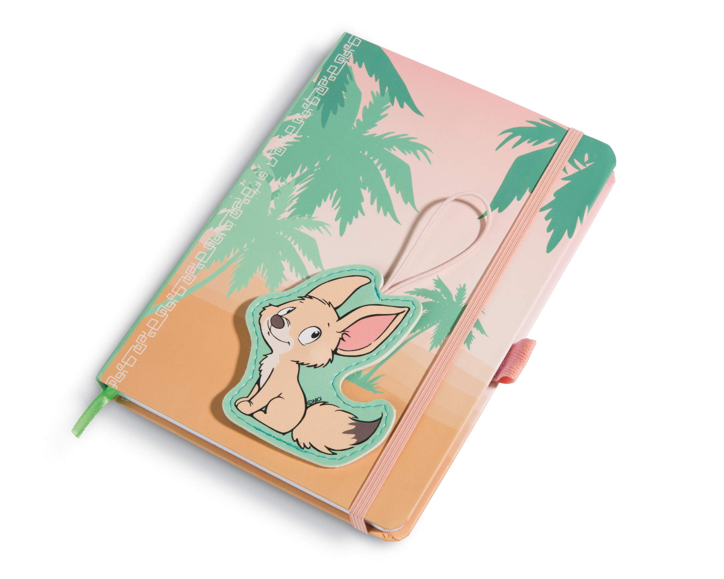 NICI Notebook DIN A5 with clip motive fennec Fehmi