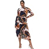 City Chic Women's Plus Size Dress - Zia Print Ruched