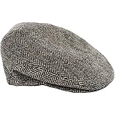 Mucros Weavers Trinity Cap Gray Herringbone Small