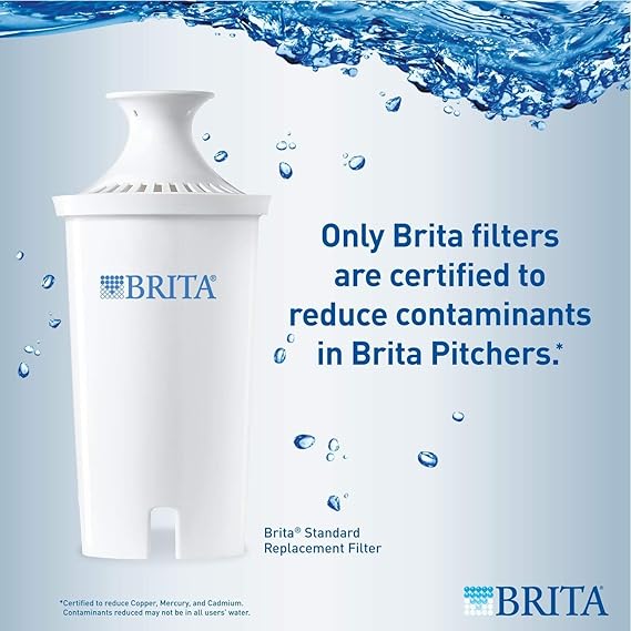 Brita Pitcher Water Replacement Filters 2 Count Amazon In Home